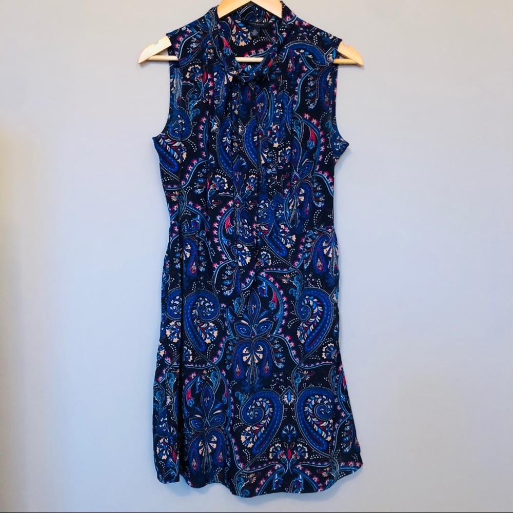 Tommy Hilfigure Sleeveless Paisley Dress